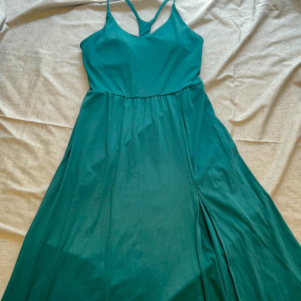 Halara Green Sporty Dress Size Small